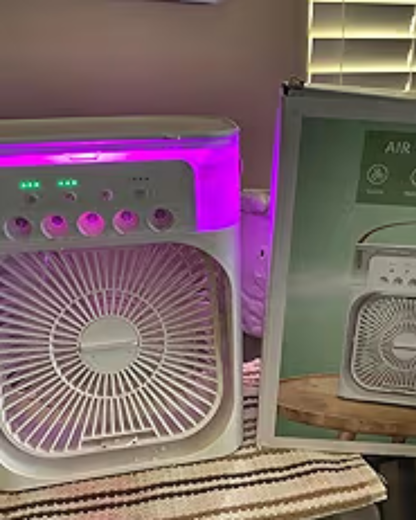 Mini Enfriador de Aire Portátil 3 en 1