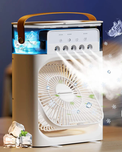 Mini Enfriador de Aire Portátil 3 en 1